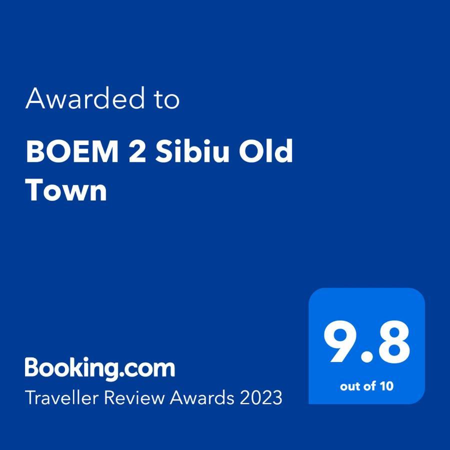 Boem 2 Sibiu Old Town Lejlighed Eksteriør billede